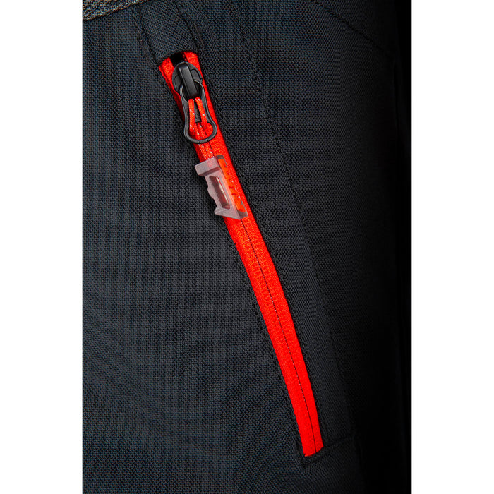 Klim Baja Jacket - Black - Fiery Red