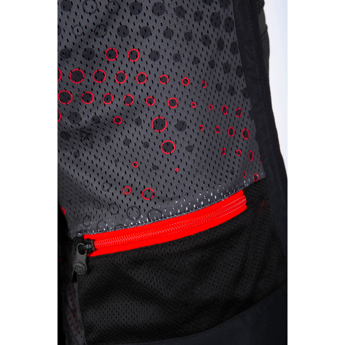 Klim Baja Jacket - Black - Fiery Red