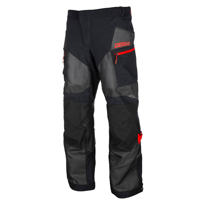 Klim Baja Pant - Black - Fiery Red