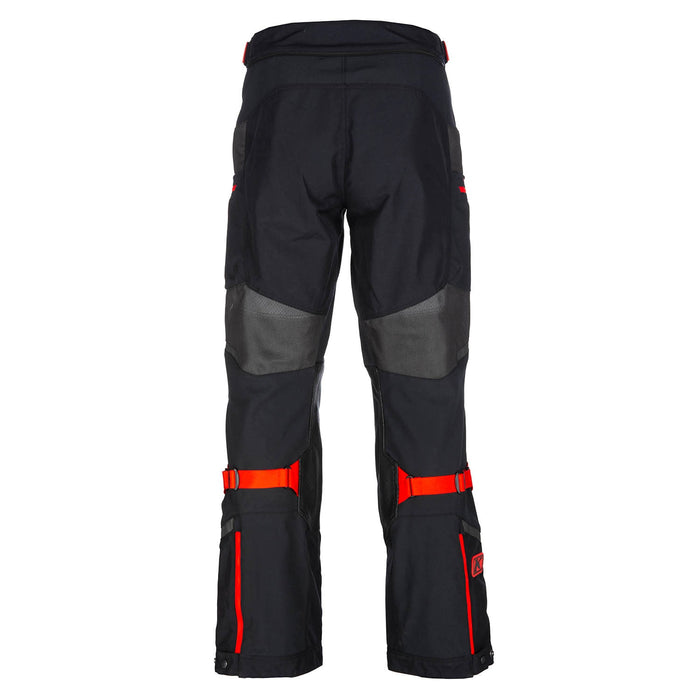 Klim Baja Pant - Black - Fiery Red