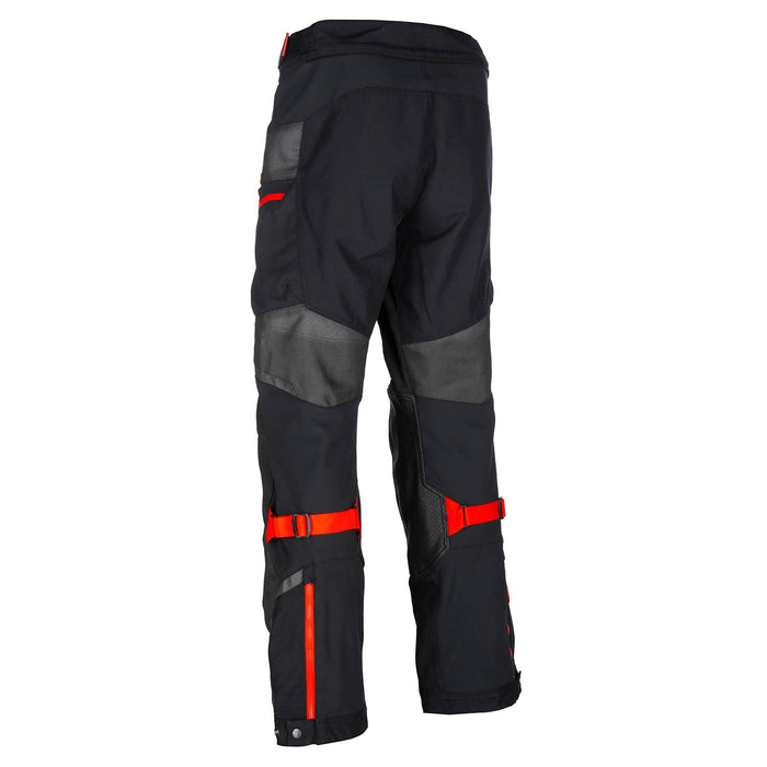 Klim Baja Pant - Black - Fiery Red