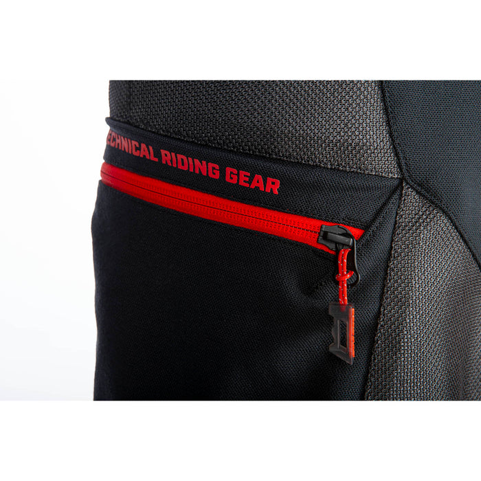 Klim Baja Pant - Black - Fiery Red