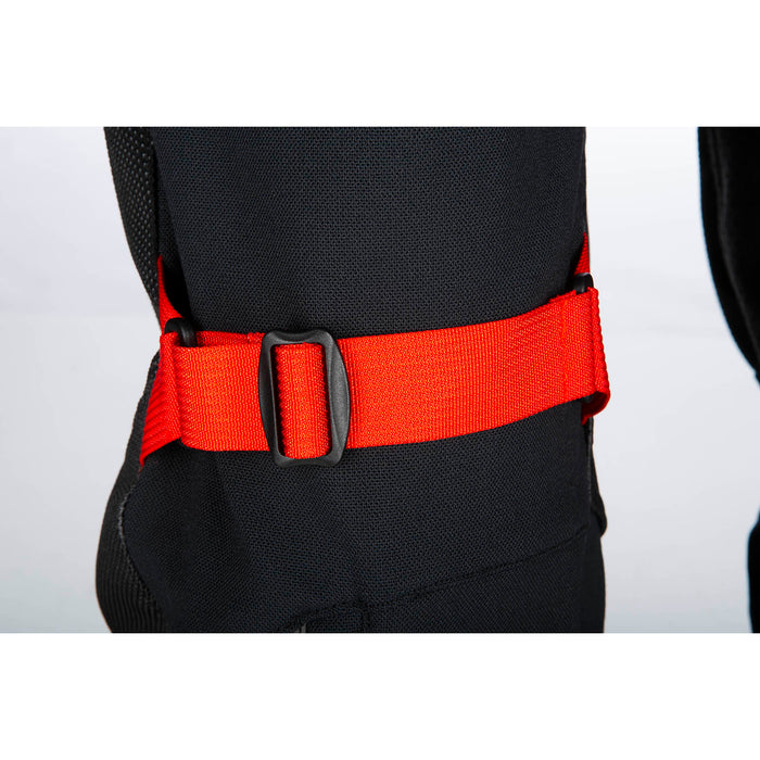 Klim Baja Pant - Black - Fiery Red