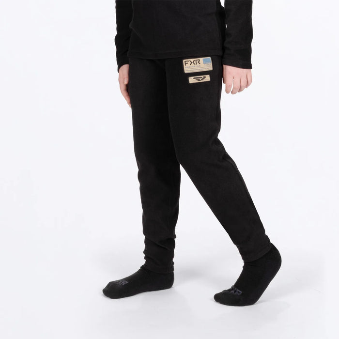 FXR Youth Pyro Thermal Set 2027 - Black, view 3