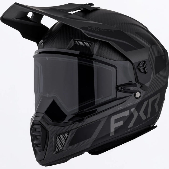 FXR Clutch X Pro Carbon Helmet 2027 - Black Ops, view 7