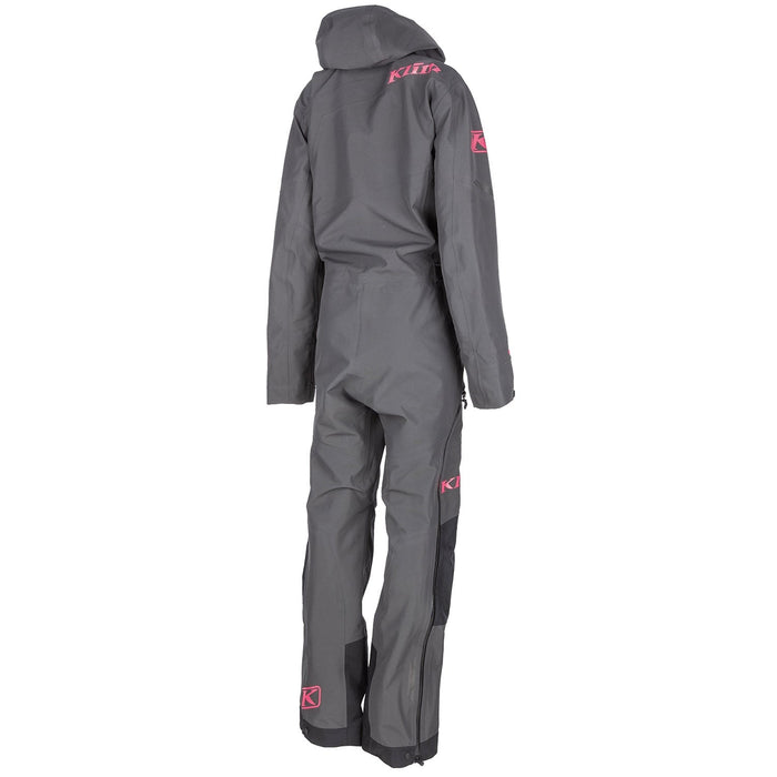 Klim Mens Ripsa Vapor One-Piece - Non-Current - Asphalt - Knockout Pink, view 3