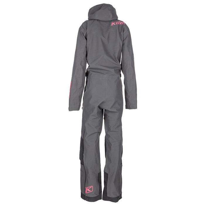 Klim Mens Ripsa Vapor One-Piece - Non-Current - Asphalt - Knockout Pink, view 4
