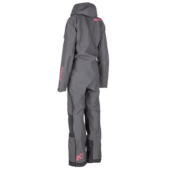 Klim Mens Ripsa Vapor One-Piece - Non-Current - Asphalt - Knockout Pink, view 6
