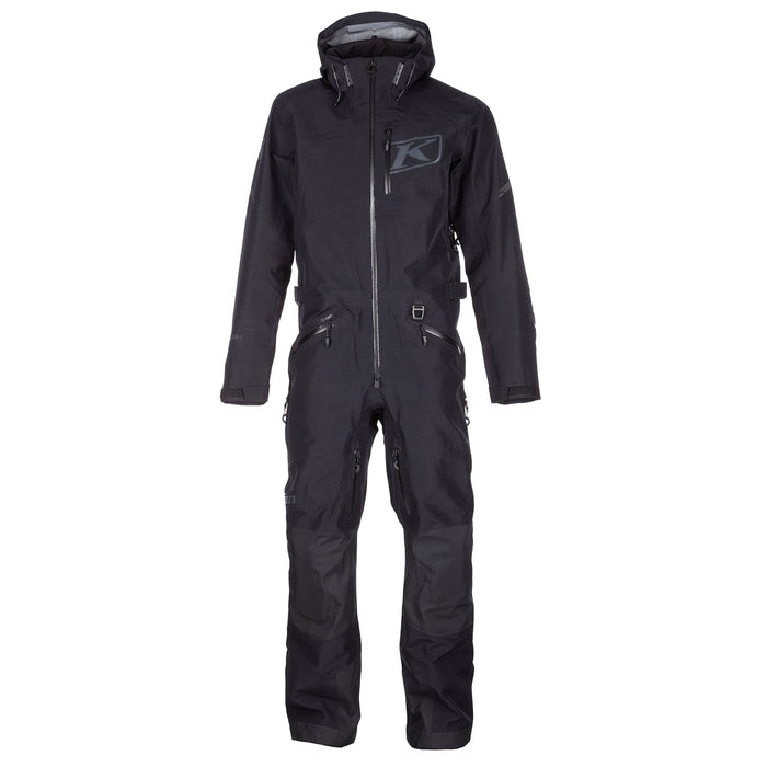 Klim Mens Ripsa Vapor One-Piece - Black - Asphalt, front view
