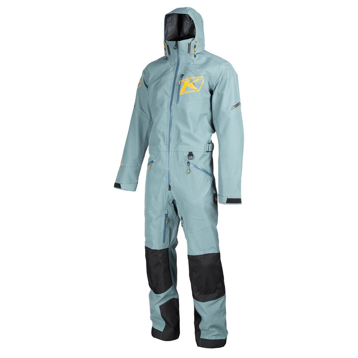 Klim Mens Ripsa Vapor One-Piece - Goblin Blue - Sunrise, view 2