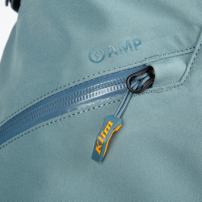 Klim Mens Ripsa Vapor One-Piece - Goblin Blue - Sunrise, view 10