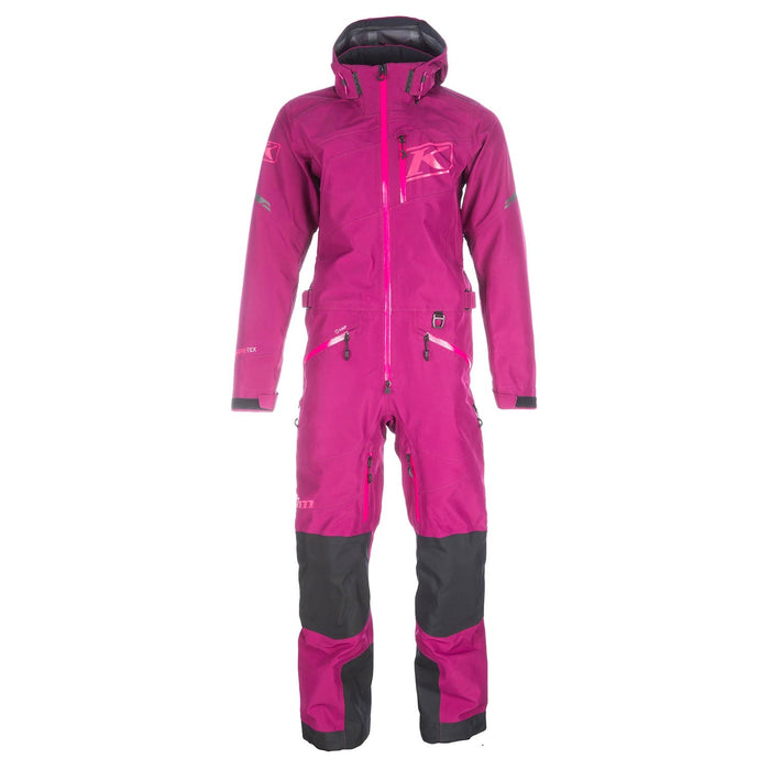 Klim Mens Ripsa Vapor One-Piece - Magenta Purple - Pink Glo, front view