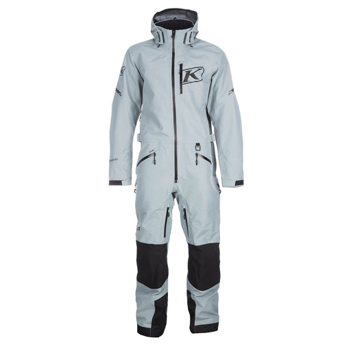 Klim Mens Ripsa Vapor One-Piece - Monument - Black, front view