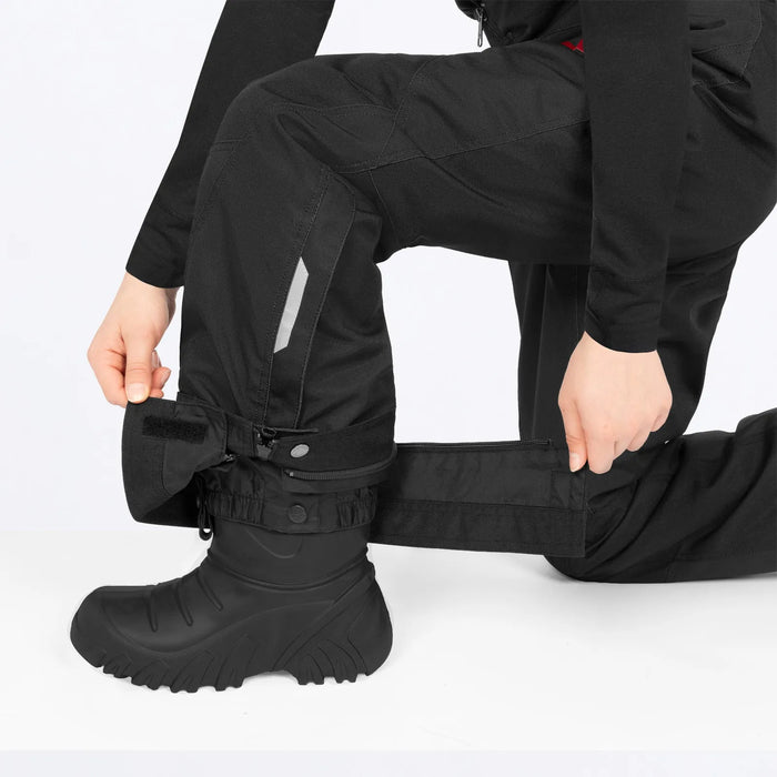 FXR Youth Clutch Pant 2027 - Black/Red, view 7