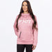 FXR Womens Hydrogen Tech Pullover Hoodie - Rose, front view