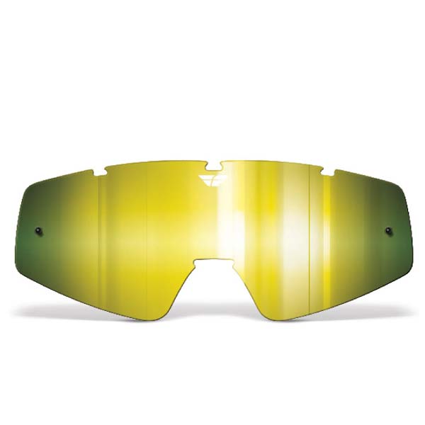 Fly Racing Youth Focus/Zone Lens - Gold Mirror / Yellow