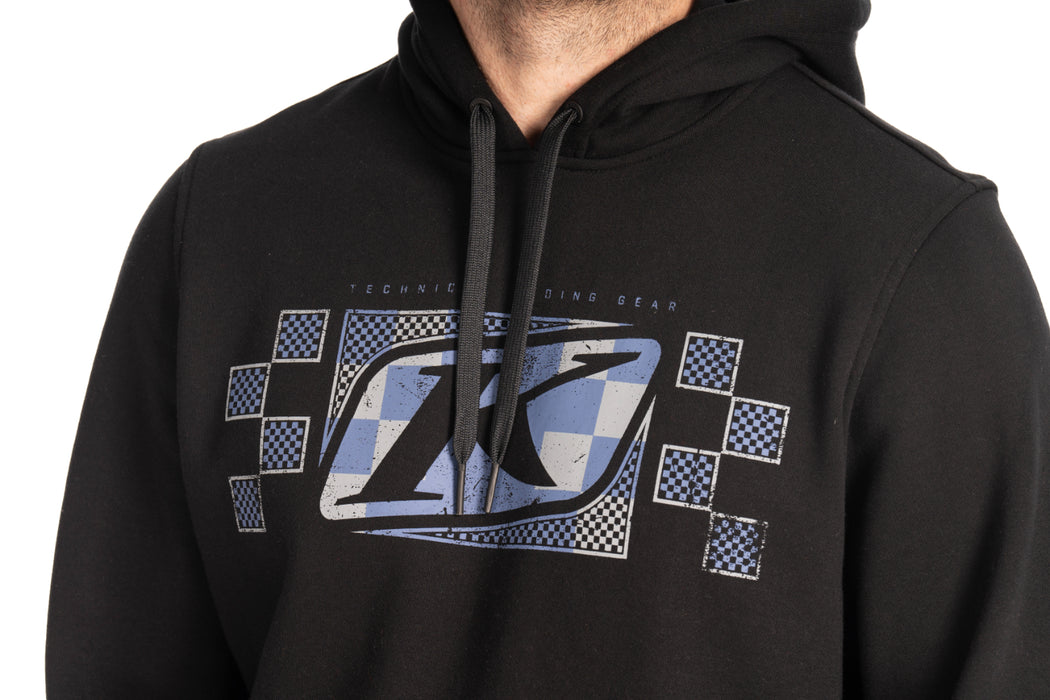 KLIM Mens Checkered Banner Pullover Hoodie