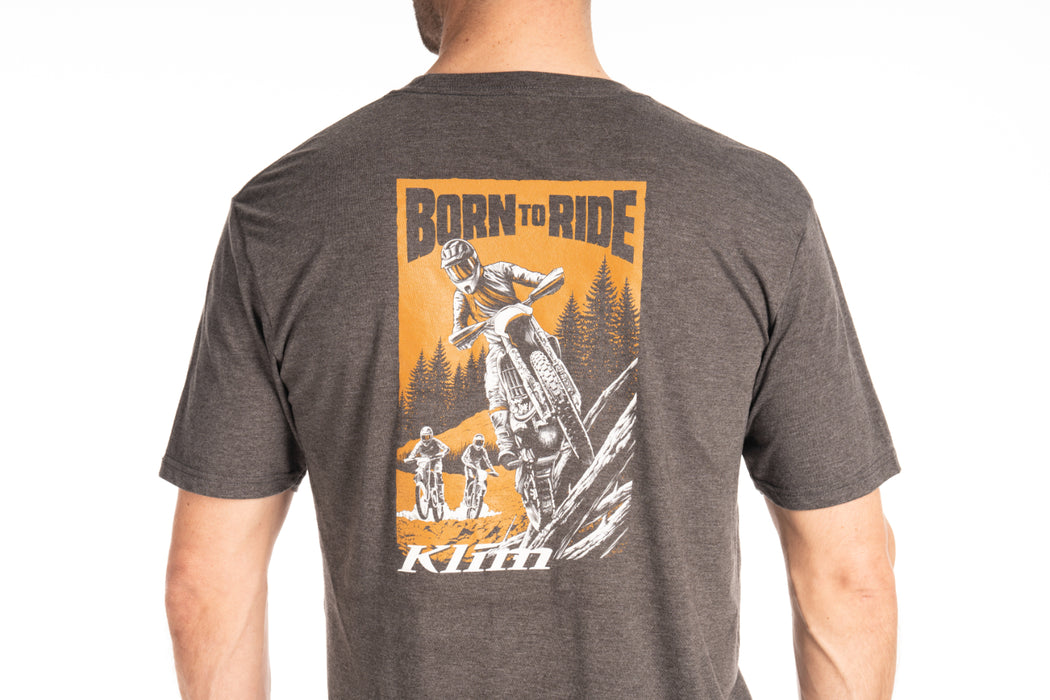 KLIM Mens Saddle Mountain Tri-blend Tee