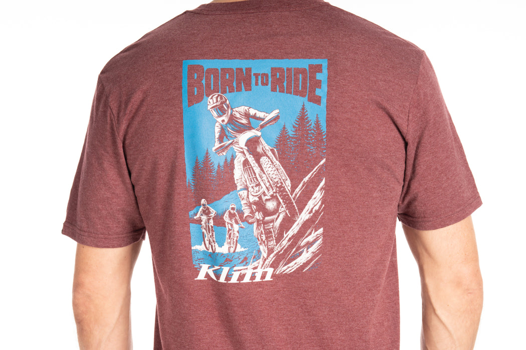 KLIM Mens Saddle Mountain Tri-blend Tee