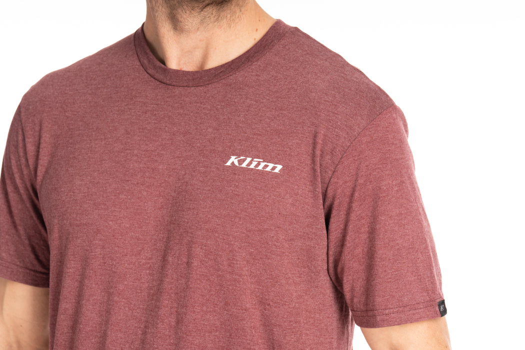 KLIM Mens Saddle Mountain Tri-blend Tee