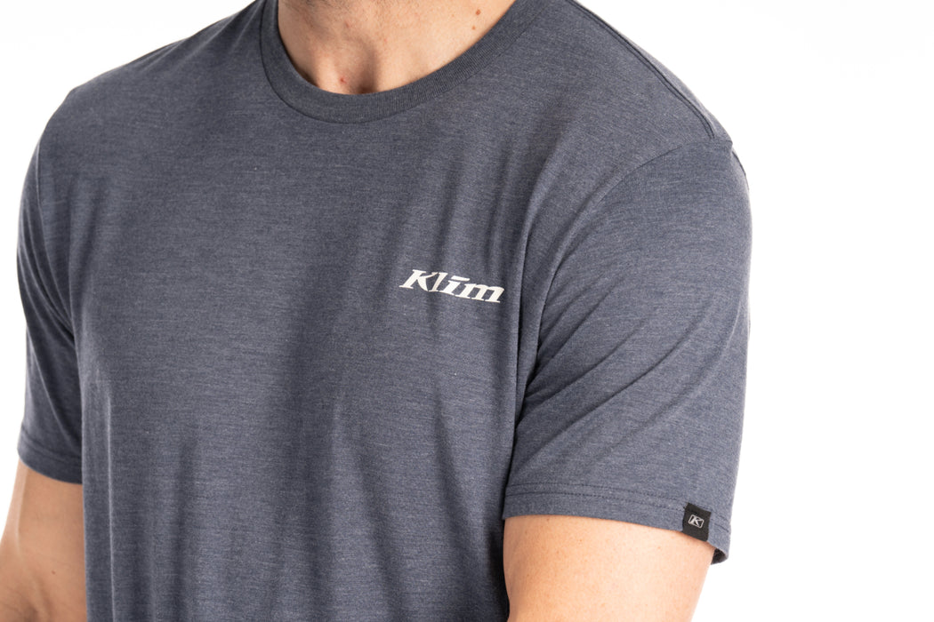 KLIM Mens Saddle Mountain Tri-blend Tee