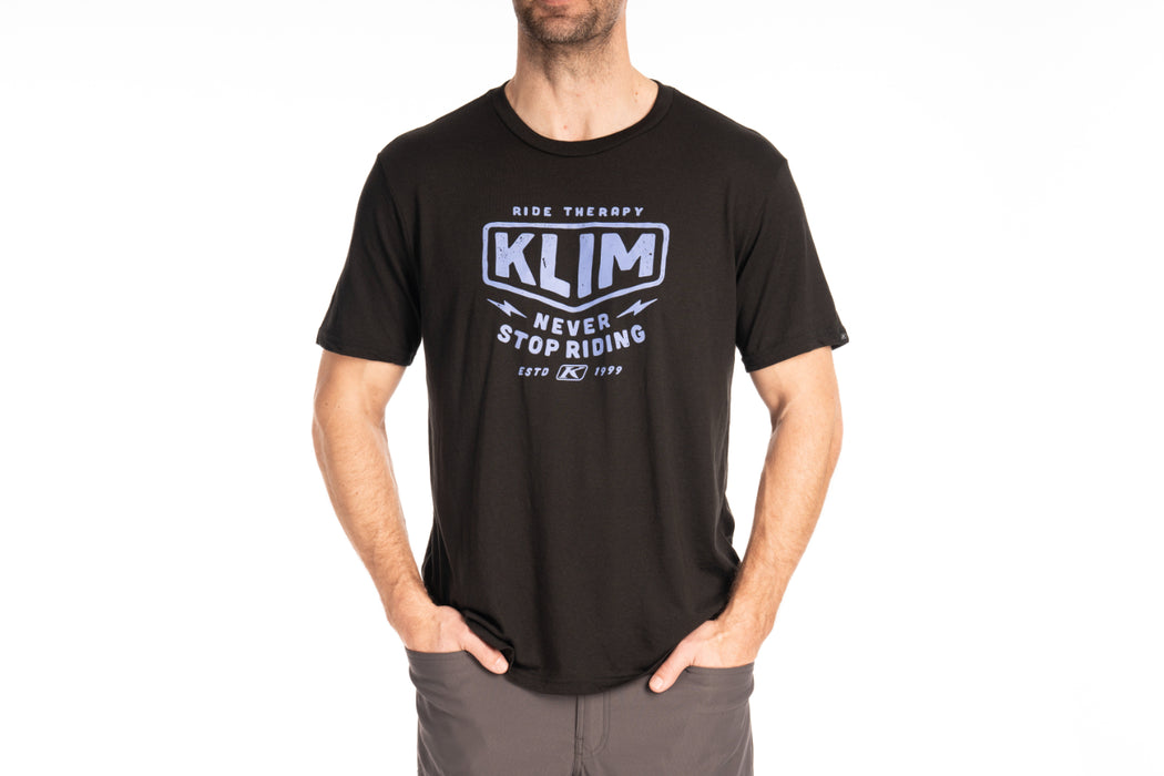 KLIM Mens Ride Therapy Tri-blend Tee