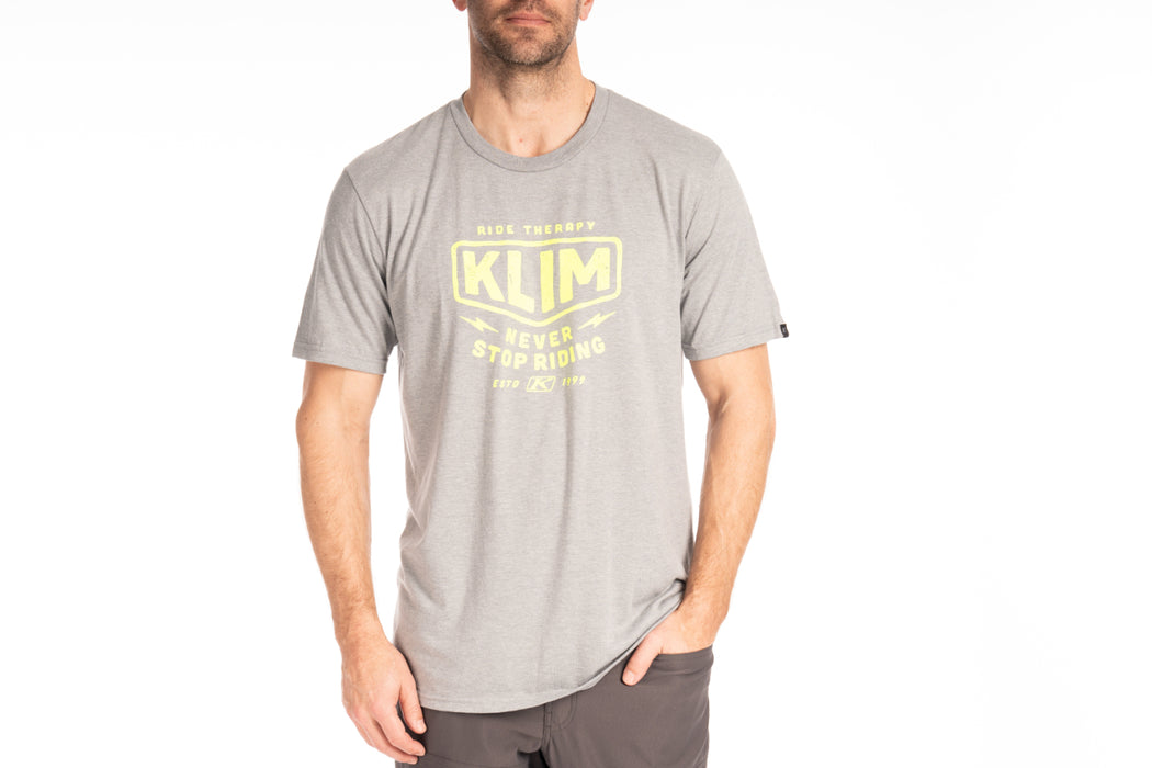 KLIM Mens Ride Therapy Tri-blend Tee