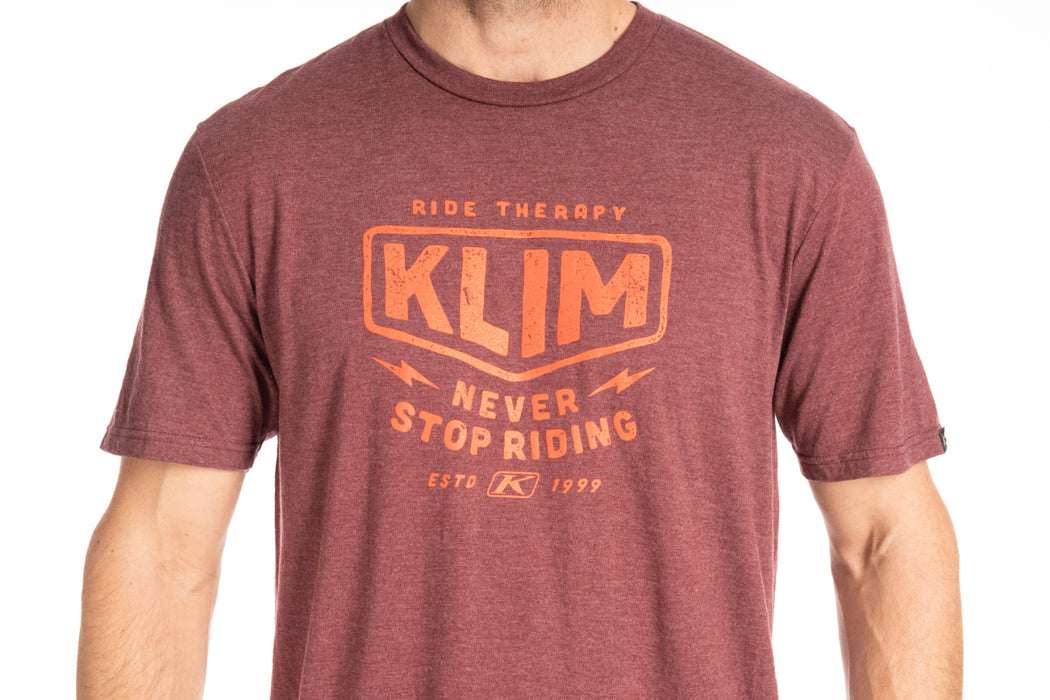 KLIM Mens Ride Therapy Tri-blend Tee