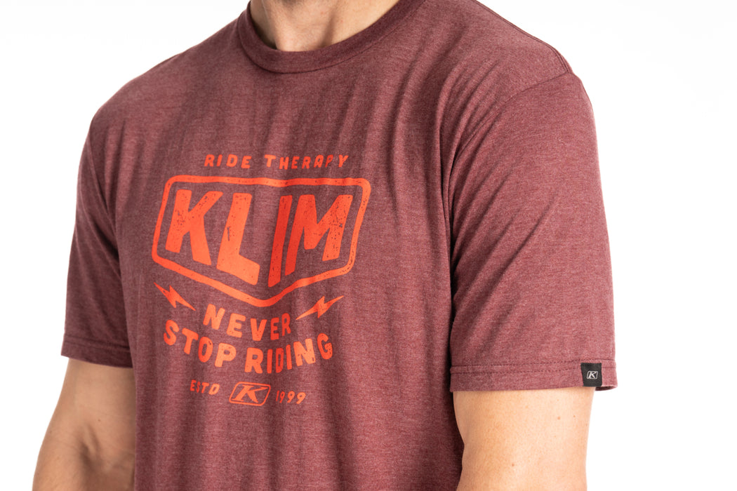 KLIM Mens Ride Therapy Tri-blend Tee