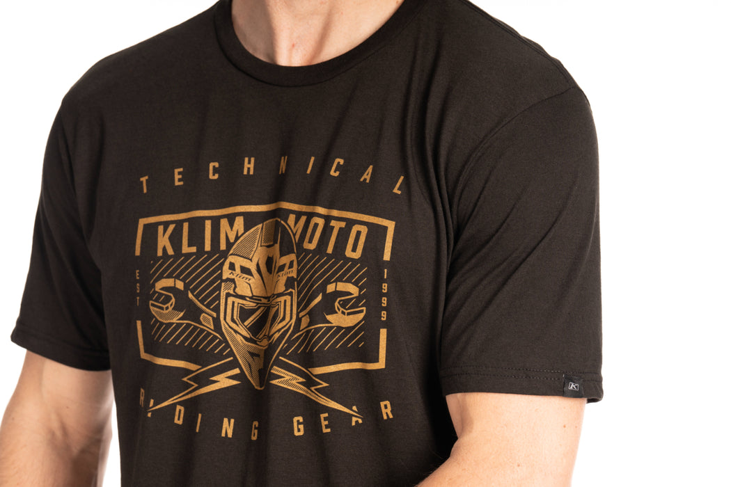 KLIM Mens Petrol Tri-blend Tee