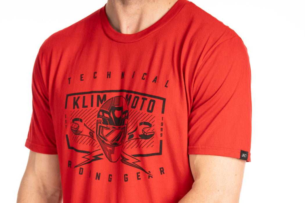 KLIM Mens Petrol Tri-blend Tee