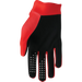 Thor Mens Launchmode XP Gloves - Red - Back