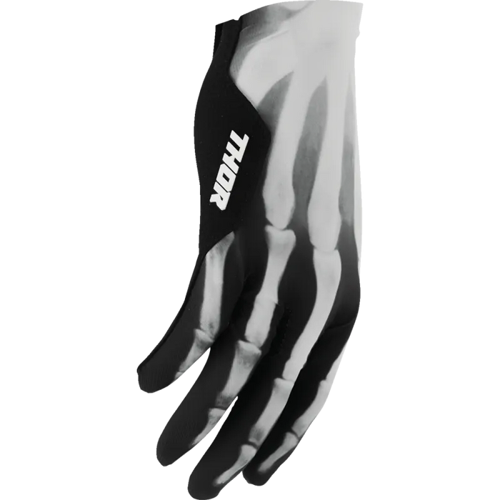 Thor Mens Sportmode Gloves - X-Ray Black/White - Front