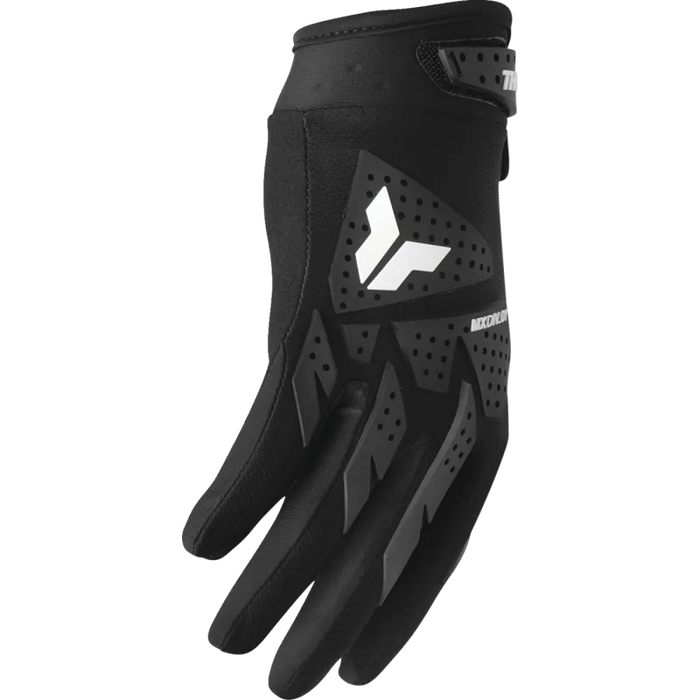 Thor Mens Launchmode XP Gloves - Black - Front