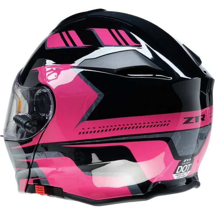 Z1R Solaris 2.0 First Tracks Snow Helmet with Electric Dual Lens Face Shield
