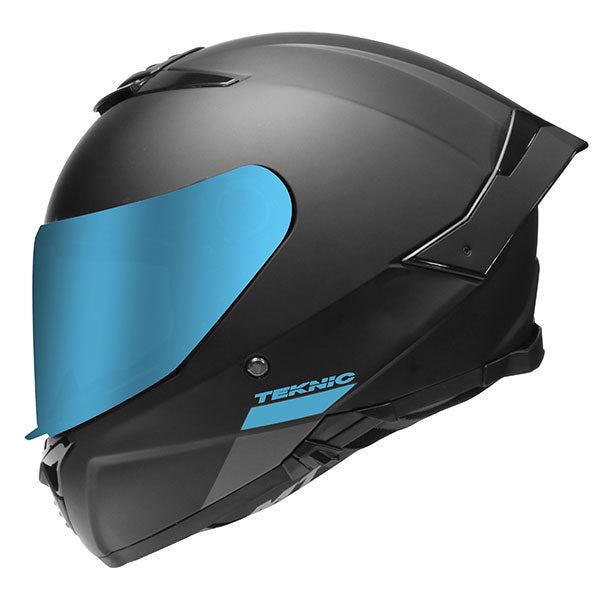 Teknic TK1 Full Face Helmet - Black/Blue