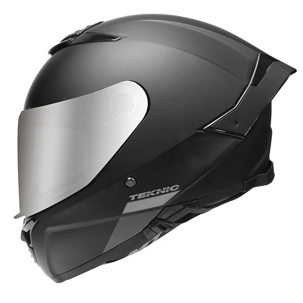 Teknic TK1 Full Face Helmet - Black/Silver