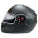 Zoan Optimus Gear Modular Helmet with Double Lens - Matte Black