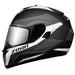 Zoan Optimus SV Modular Helmet with Double Lens - Black/White
