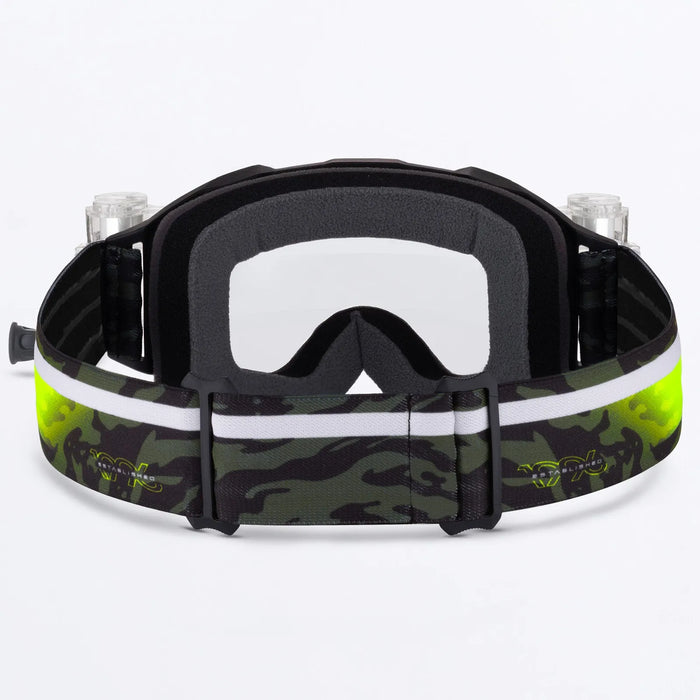FXR Maverick Prime Roll-Off Goggle - Army Camo/HiVis, view 3