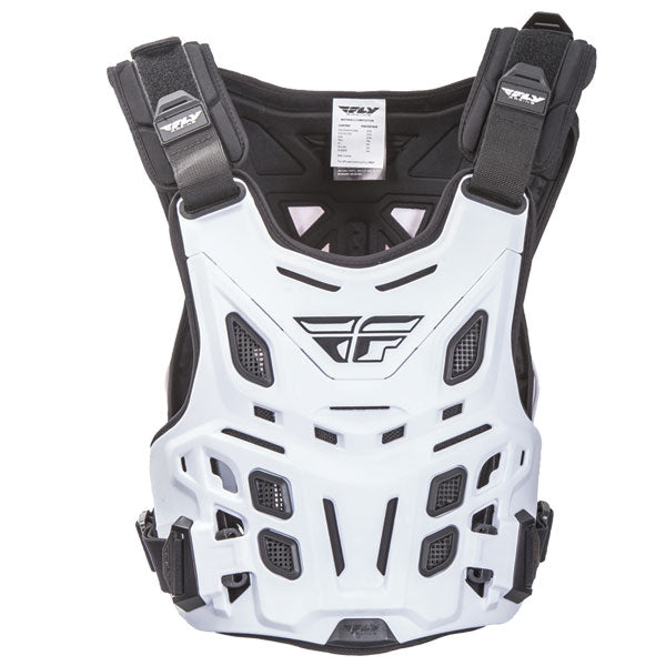 Fly Racing Youth Revel Roost Race Guard - White