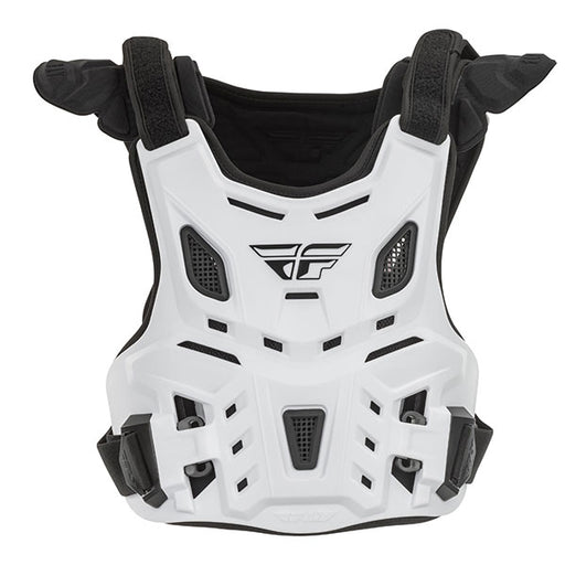 Fly Racing Youth Revel Roost Race Guard - White
