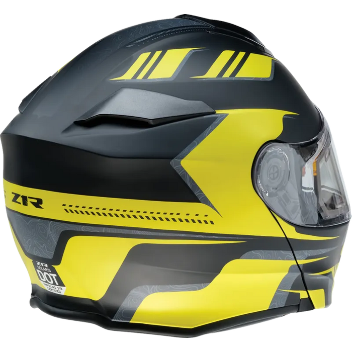 Z1R Solaris 2.0 First Tracks Snow Helmet with Electric Dual Lens Face Shield