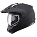 GMAX GM11 Solid Dual Sport Snow Helmet '23 with Double Lens - Matte Black