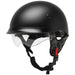 GMAX HH-65 Twin Full Dressed Half Helmet - Matte Black