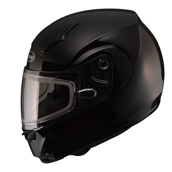 GMAX MD04 Full Face Modular Snow Helmet with Double Lens - Matte Black