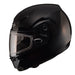 GMAX MD04 Full Face Modular Snow Helmet with Electric Lens - Matte Black