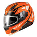 GMAX MD04 Sector Modular Snow Helmet with Double Lens - Orange