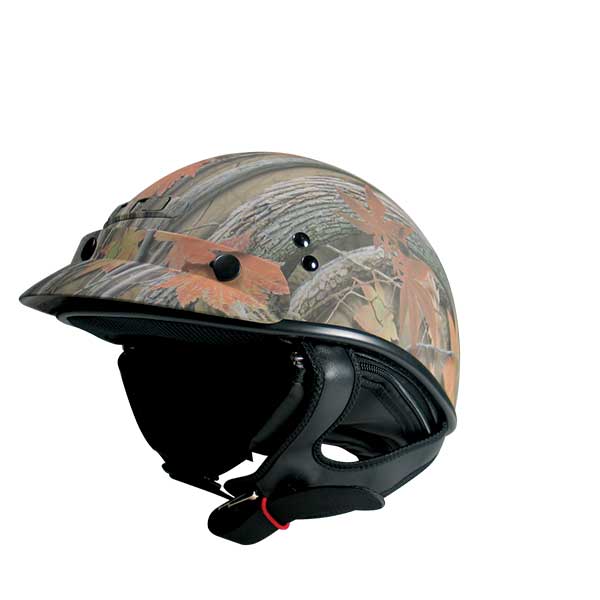 GMAX GM35 Fully Dressed Half Helmet - Camouflage