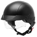 GMAX HH-75 Solid Half Helmet - Matte Black